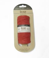 Scarlet Red Hemp Cord 20lb. 197ft hemp,cord,twine,strings,crafts,beading