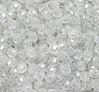Silver Sparkle 8mm Faceted Round Beads
