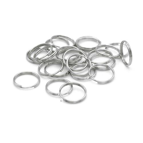 14mm Stainless Steel Split Rings