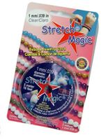 Stretch Magic Clear, 1mmx5M Spool stretch,magic,clear,string,cord,USA