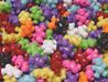 Teddy Bears Beads Multi Colors (24pc)