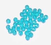 Transparent Aqua Blue 8mm Faceted Round Beads facted,beads,crafts,plastic,acrylic,round,colors,beading,stores