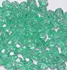 Transparent Aqua Green 8mm Faceted Round Beads