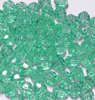 Transparent Aqua Green 8mm Faceted Round Beads facted,beads,crafts,plastic,acrylic,round,colors,beading,stores