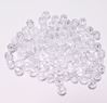 Transparent Crystal 8mm Faceted Round Beads