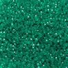 Transparent Emerald 8mm Faceted Round Beads