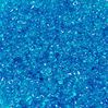 Transparent Turquoise Tri Beads 500pc