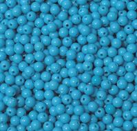 Turquoise Dark 6mm Round Plastic Beads beads,crafts,plastic,acrylic,round,colors,beading,stores