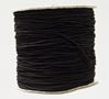 1mm Black Elastic Cord string 21M/68ft Spool