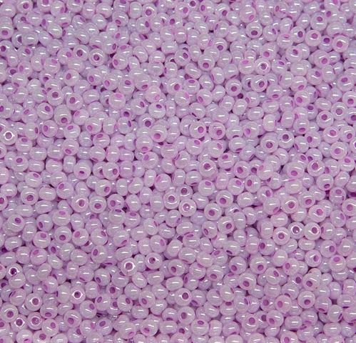 Ceylon Lilac Preciosa Czech Glass Seed Beads size 6/0