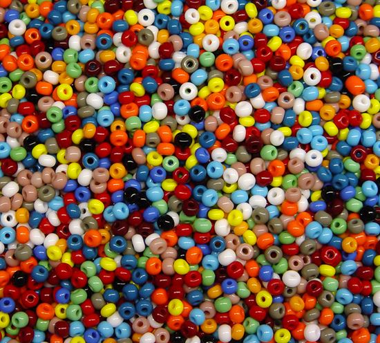 0/6 Size 6 Seed Beads Czech Seed Beads for Jewelry Making Opaque Seed Beads  Opaque Aqua With Gold Dust Choose Amount 