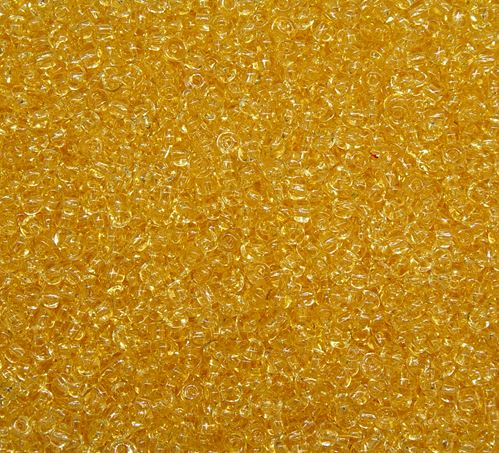 Honey 6/0 Czechoslovakian Glass Seed Beads from Preciosa