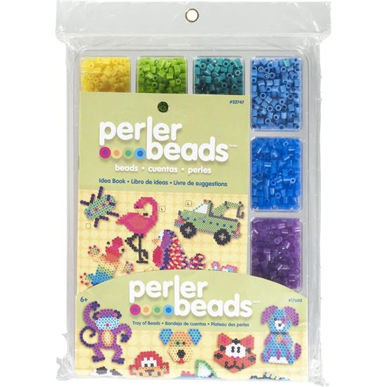  Perler Beads Neutral Colors Fuse Beads and Storage Tray For  Kids Crafts, Small, 4000 pcs : Everything Else